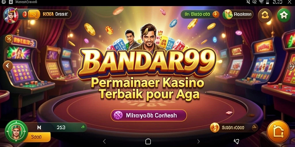 Tampilan gameplay yang menarik dari BANDAR99 di kasino.