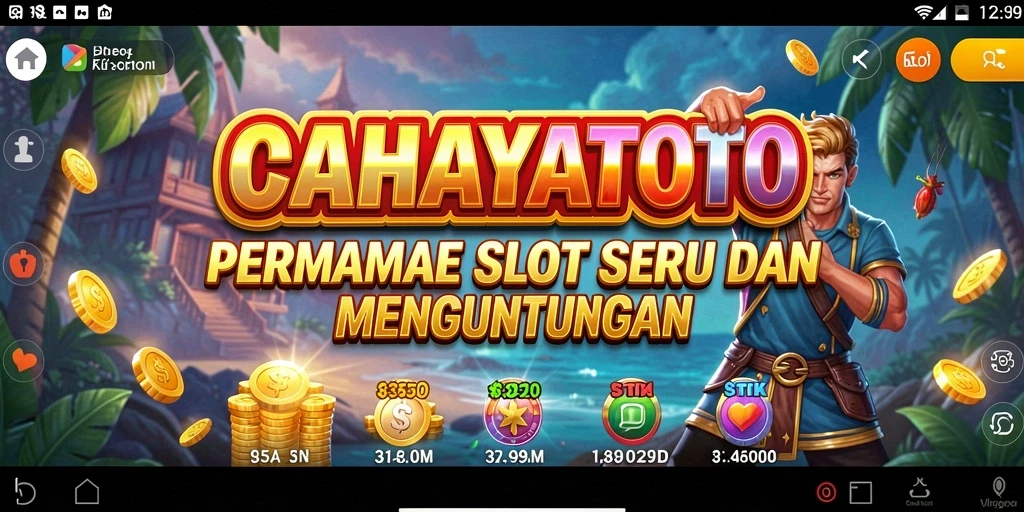 Visual menakjubkan gameplay Slot di CAHAYATOTO.
