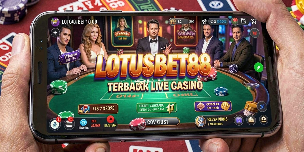 Gameplay Live Casino LOTUSBET88 yang mendebarkan dan interaktif.