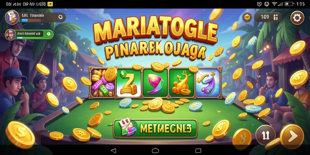 Screenshot MARIATOGEL menampilkan gameplay simulasi yang menarik.