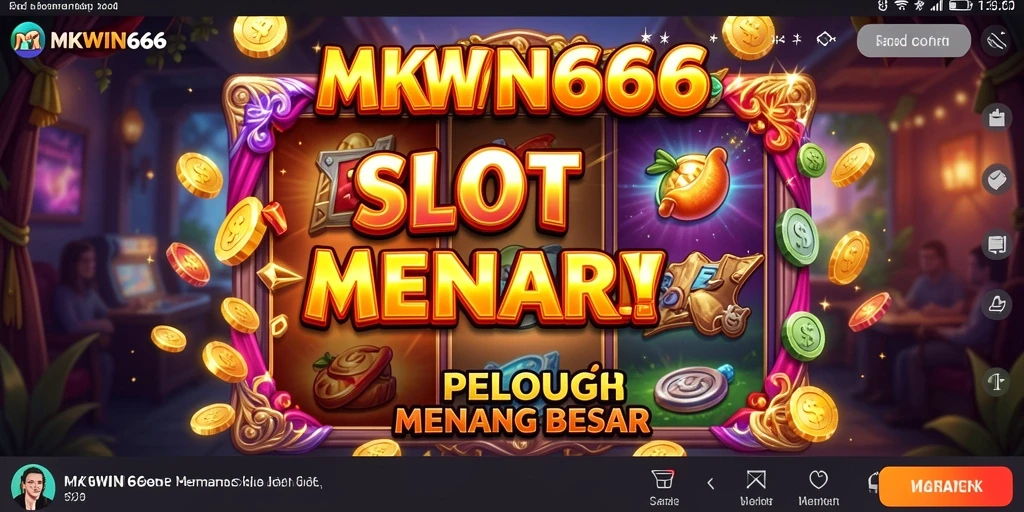 Gameplay utama MKWIN666 yang memukau dan penuh warna.