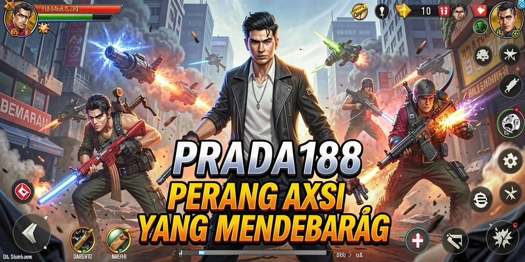 Tampilan seru dari gameplay PRADA188 yang menegangkan.