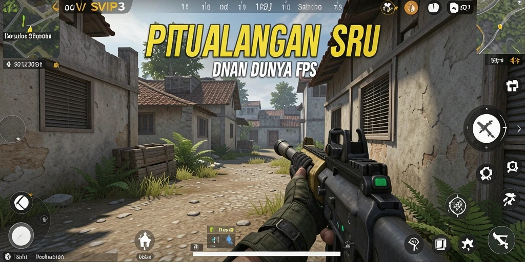 Tampilan seru dari gameplay <strong>SVIP3</strong> dengan aksi tembak-menembak yang mendebarkan.