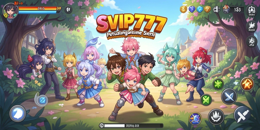 Gameplay seru dan karakter anime yang ikonik.