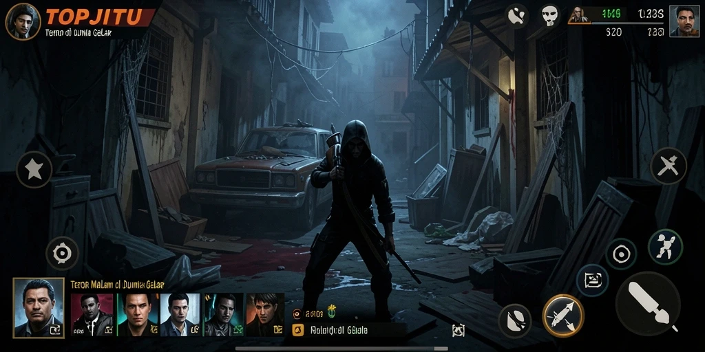 Gameplay mencekam yang menantang keberanian pemain.