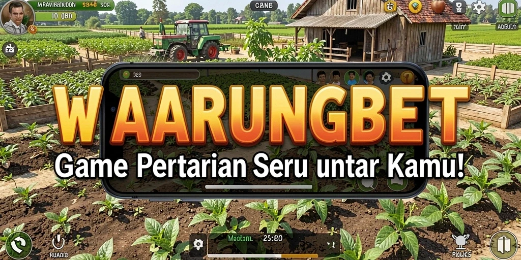 Gameplay seru dalam mengelola pertanian virtual.